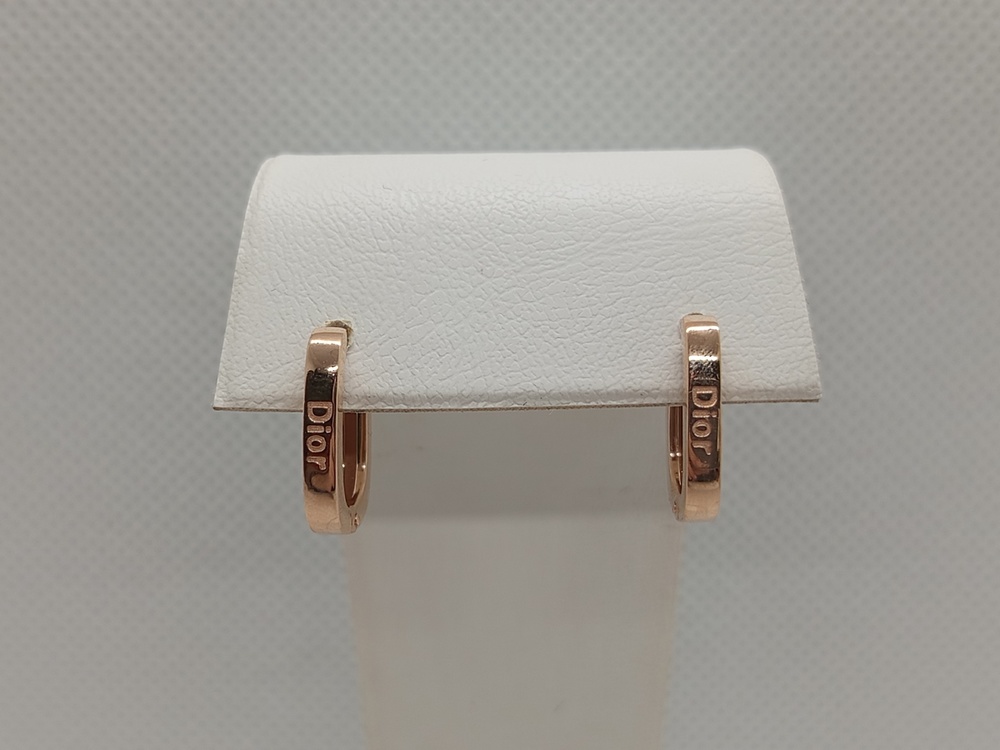 СЕРЬГИ БЕЗ КАМНЯ (Au 585)