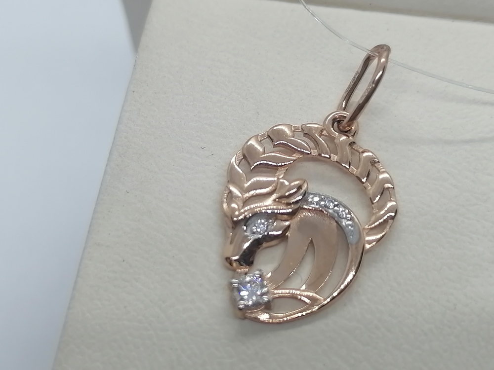 ПОДВЕСКА ЗНАК ЗОДИАКА КОЗЕРОГ (Au 585)