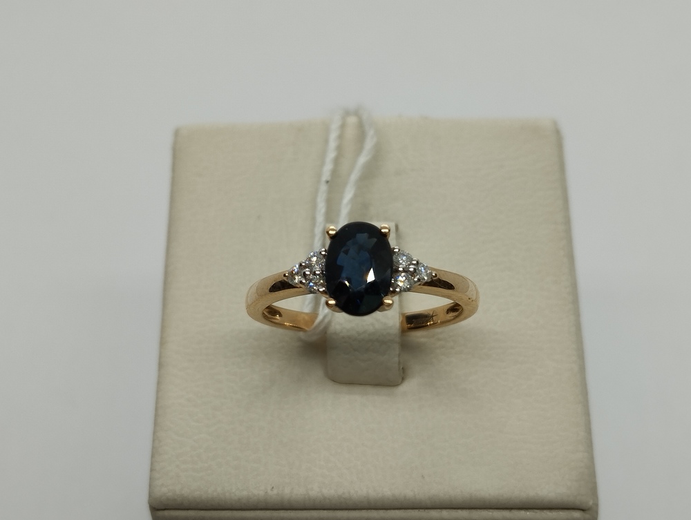 КОЛЬЦО БРИЛЛИАНТ Au 585