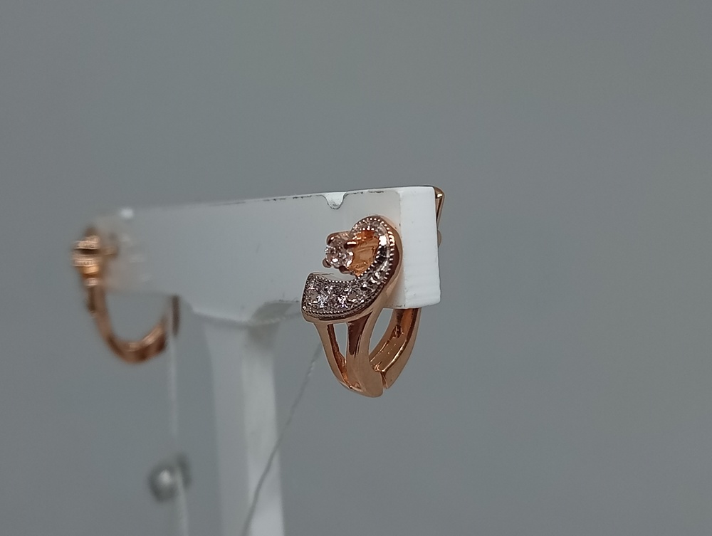 СЕРЬГИ С КАМНЯМИ (Au 585)