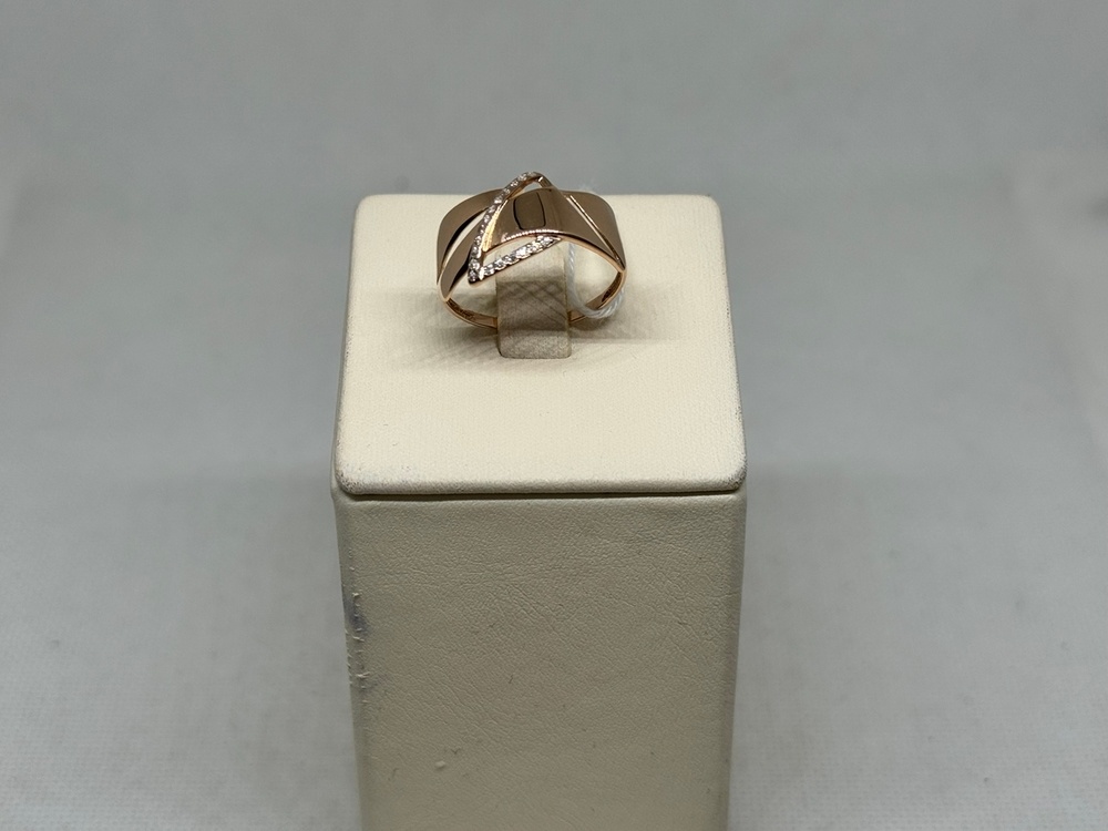 КОЛКМИ585 КОЛЬЦО С КАМНЯМИ (Au 585)