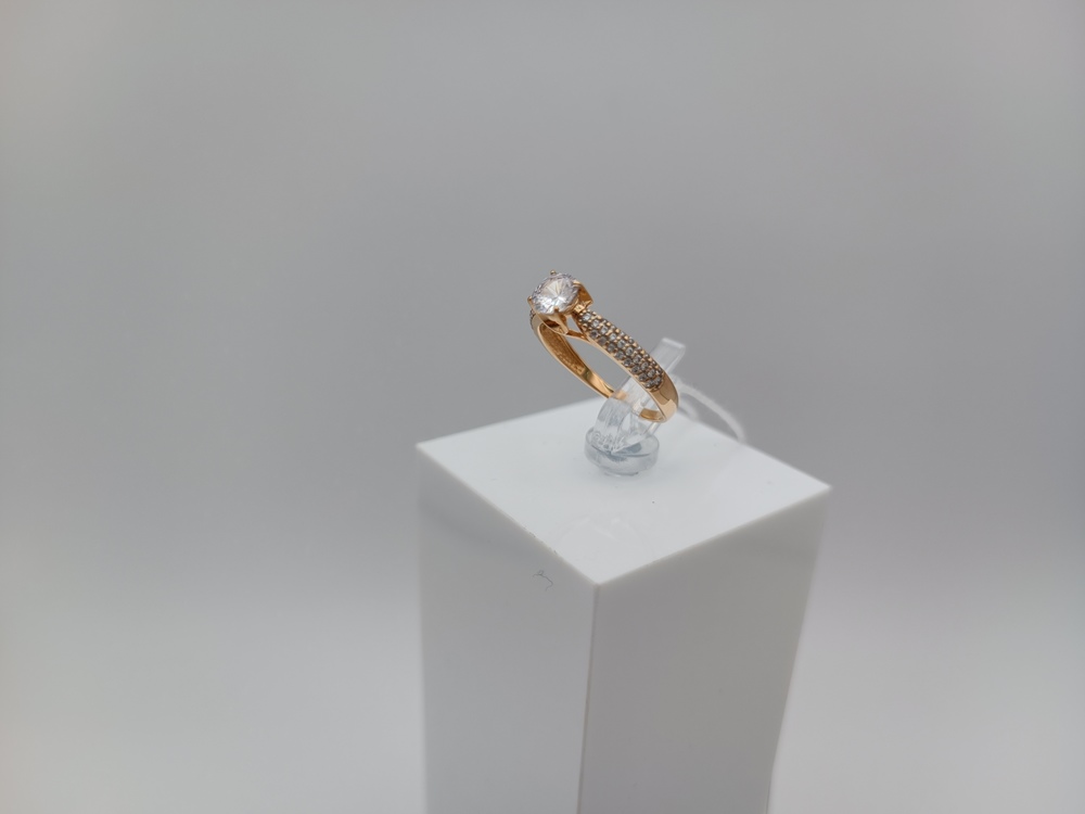 КОЛКМИ585 КОЛЬЦО С КАМНЯМИ (Au 585)