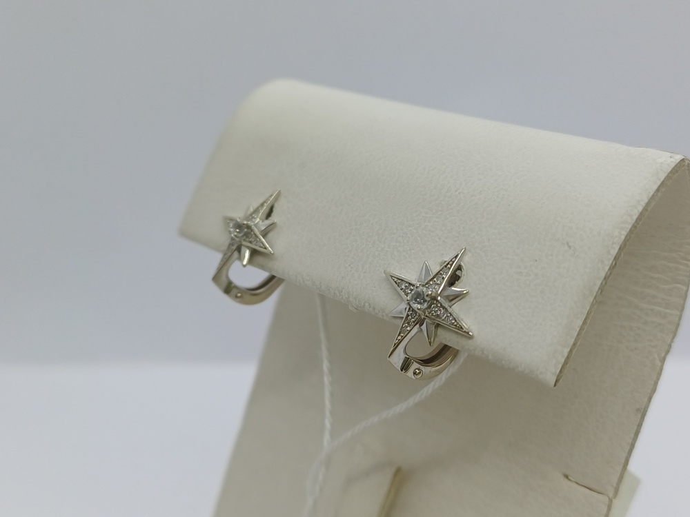 СЕРЬГИ БРИЛЛИАНТ (Au 585)