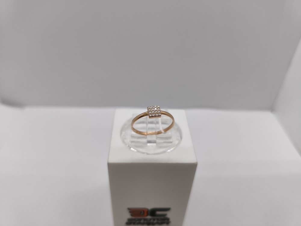 КОЛКМИ585 КОЛЬЦО С КАМНЯМИ (Au 585)