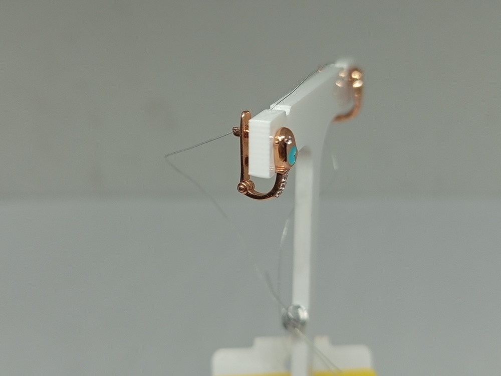 СЕРЬГИ С КАМНЯМИ (Au 585)