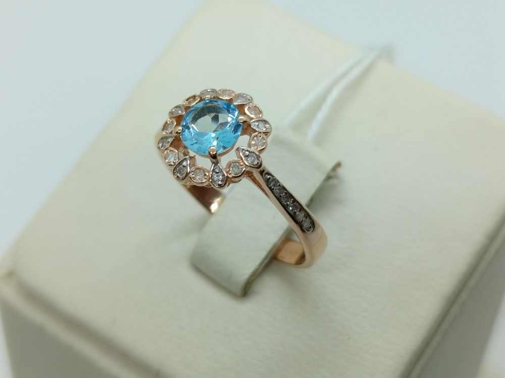 КОЛЬЦО БРИЛЛИАНТ Au 585