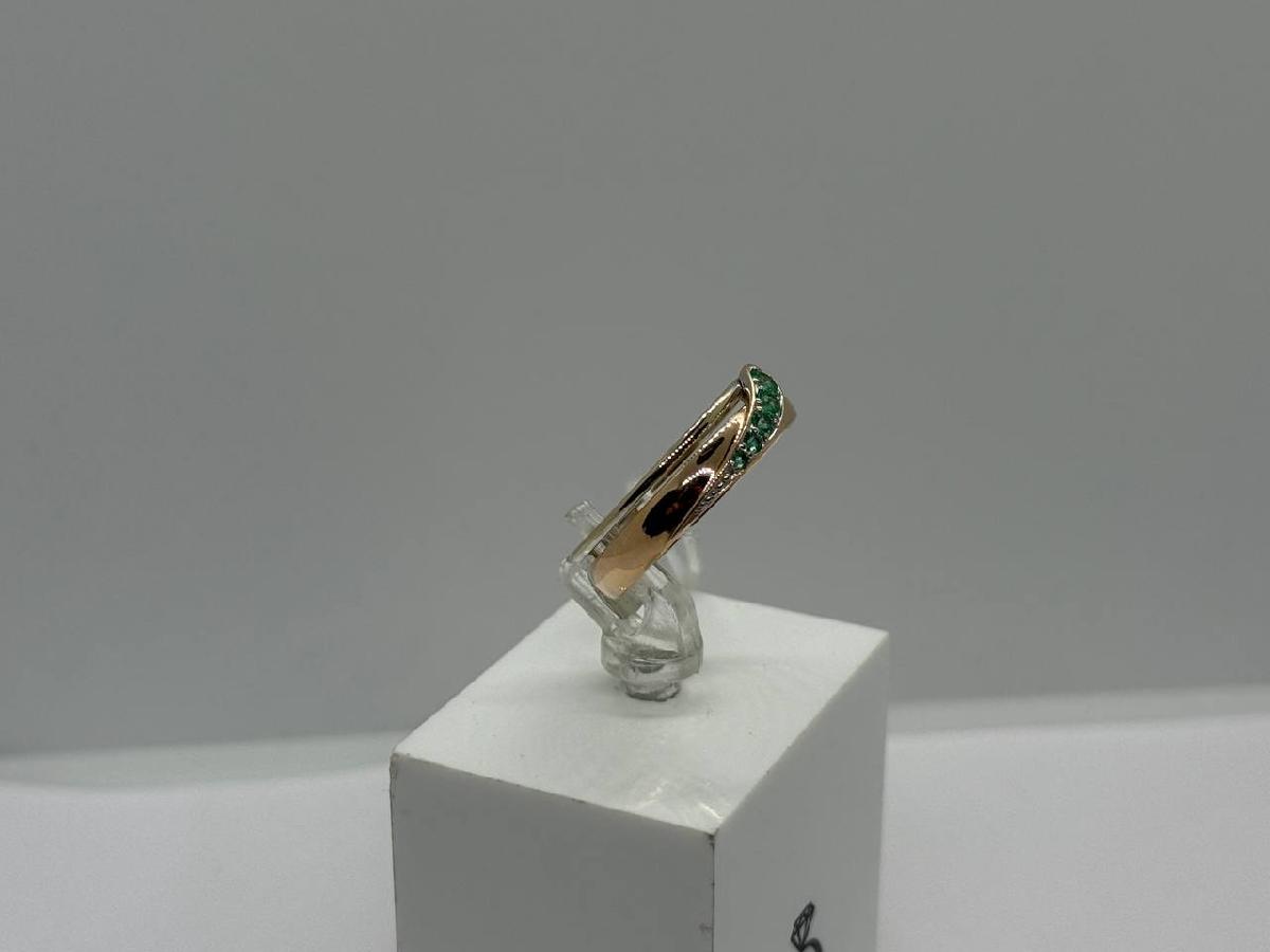 КОЛКМИ585 КОЛЬЦО С КАМНЯМИ (Au 585)