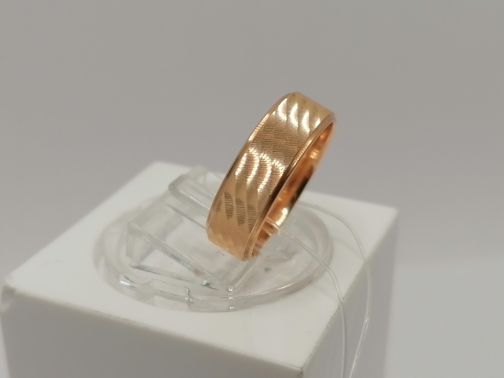 500-000-062 КОЛЬЦО ОБРУЧАЛЬНОЕ (Au 585)