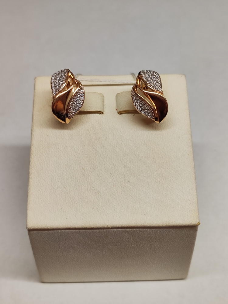 СЕРЬГИ С КАМНЯМИ (Au 585)