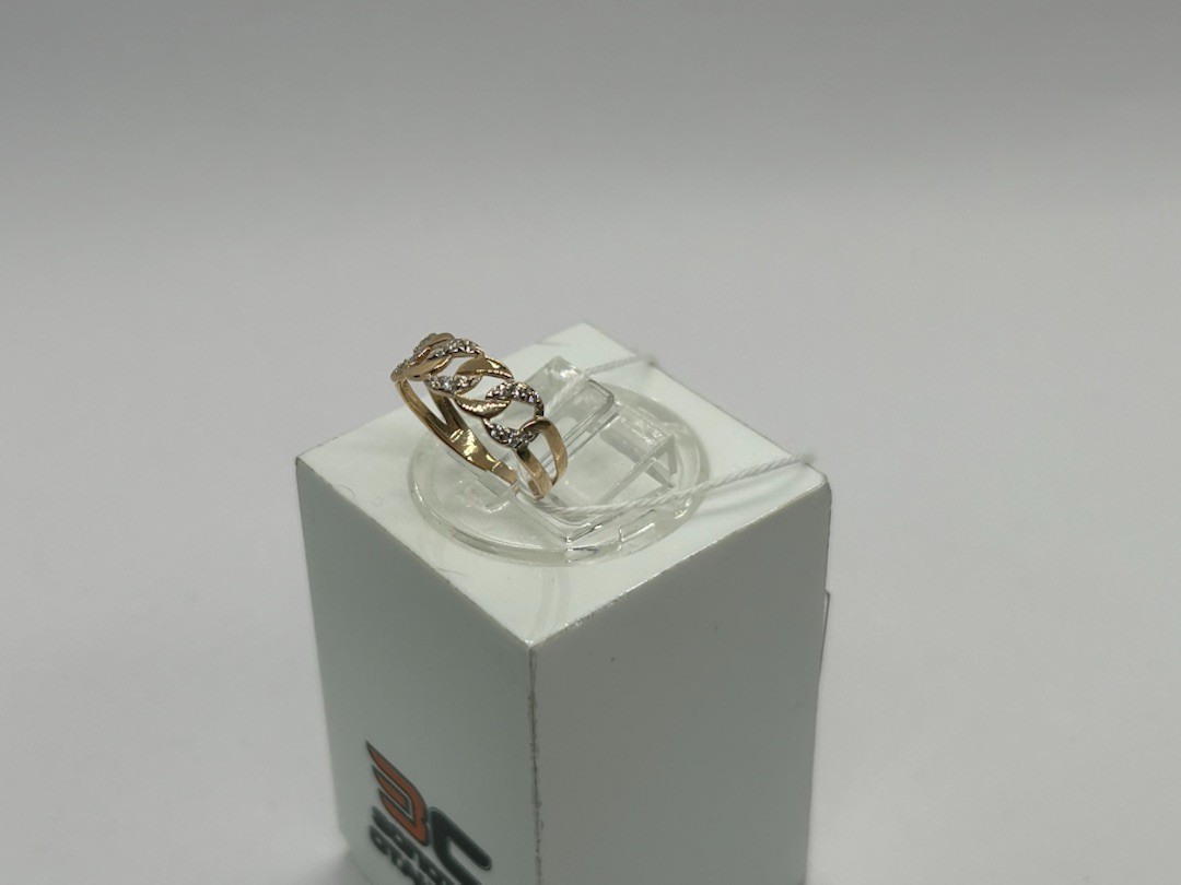 КОЛКМИ585 КОЛЬЦО С КАМНЯМИ (Au 585)