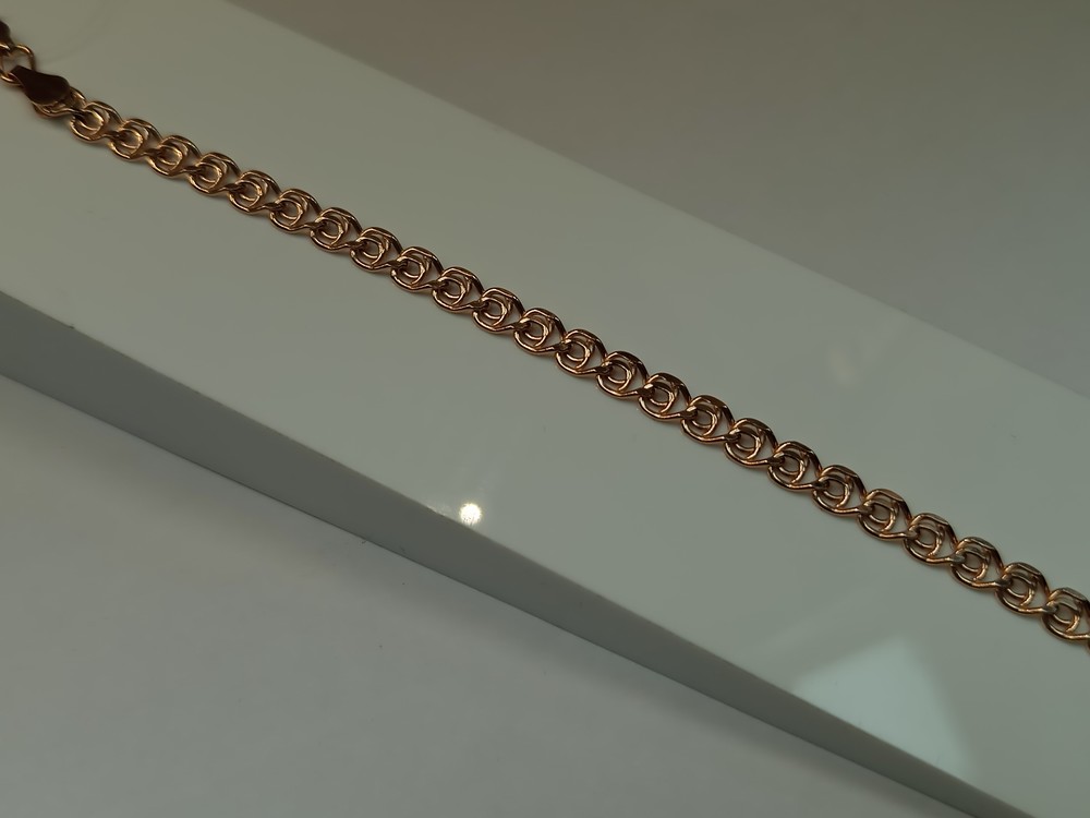 БРАСЛЕТ ПУСТОТЕЛЫЙ Лав (Au 585)