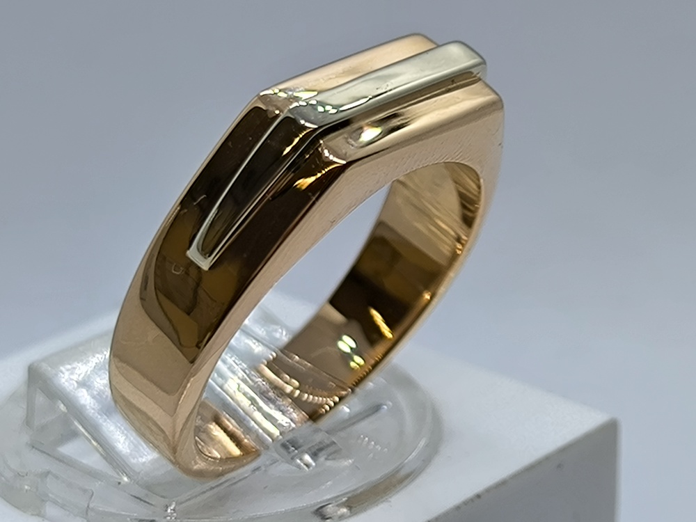 01-0041 КОЛЬЦО ПЕЧАТКА без камня (Au 585)