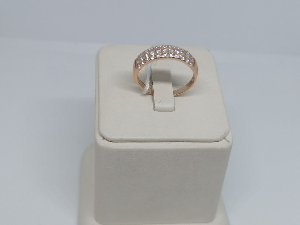 КОЛКМИ585 КОЛЬЦО С КАМНЯМИ (Au 585)