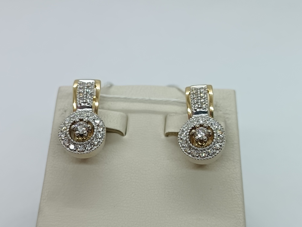 СЕРЬГИ БРИЛЛИАНТ (Au 585)