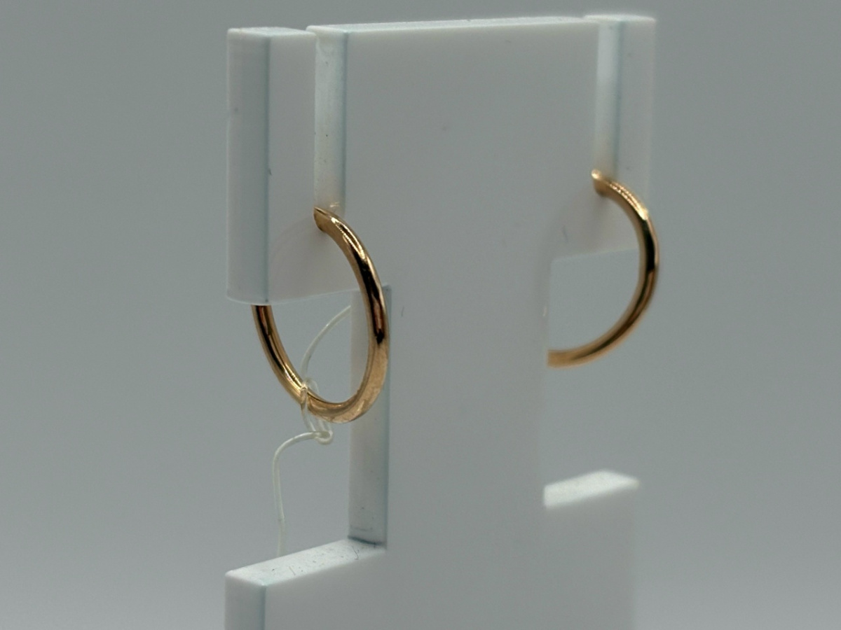 СЕРЬГИ КОНГО без камня (Au 585)