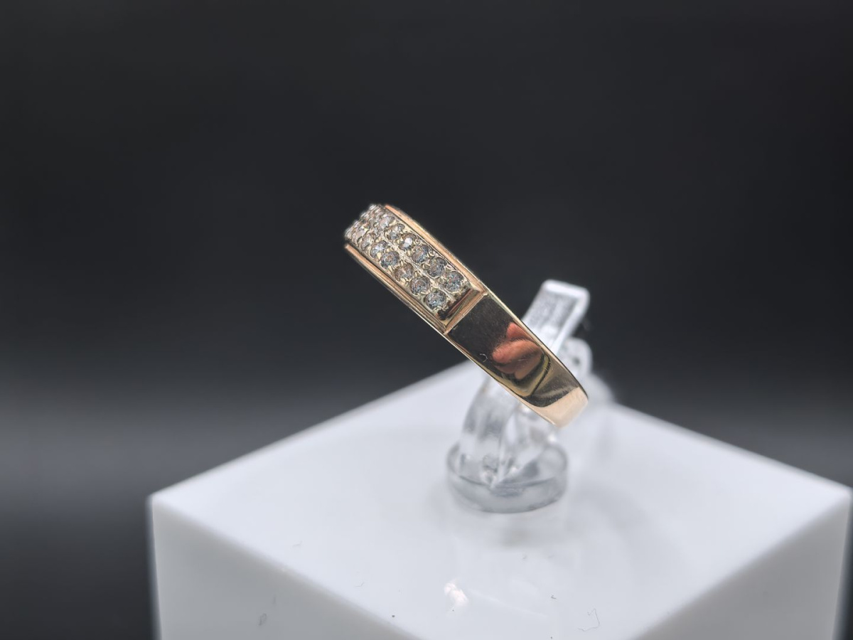 КОЛКМИ585 КОЛЬЦО С КАМНЯМИ (Au 585)