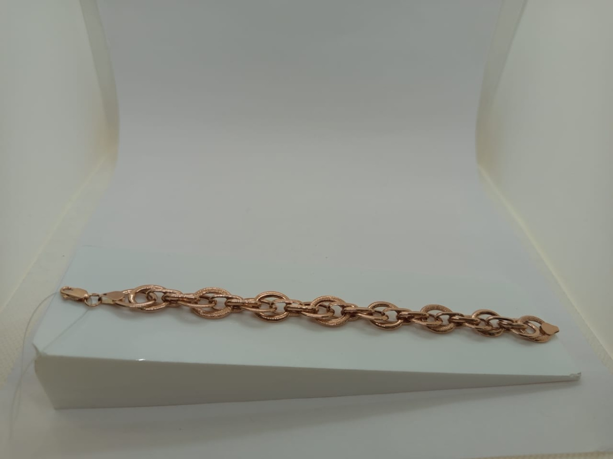 БРАСЛЕТ ПУСТОТЕЛЫЙ Фантазия (Au 585)