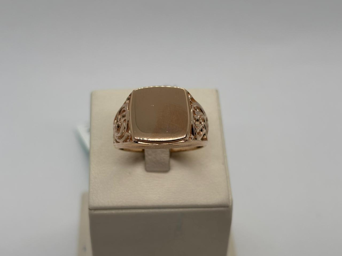 КОЛЬЦО ПЕЧАТКА без камня (Au 585)