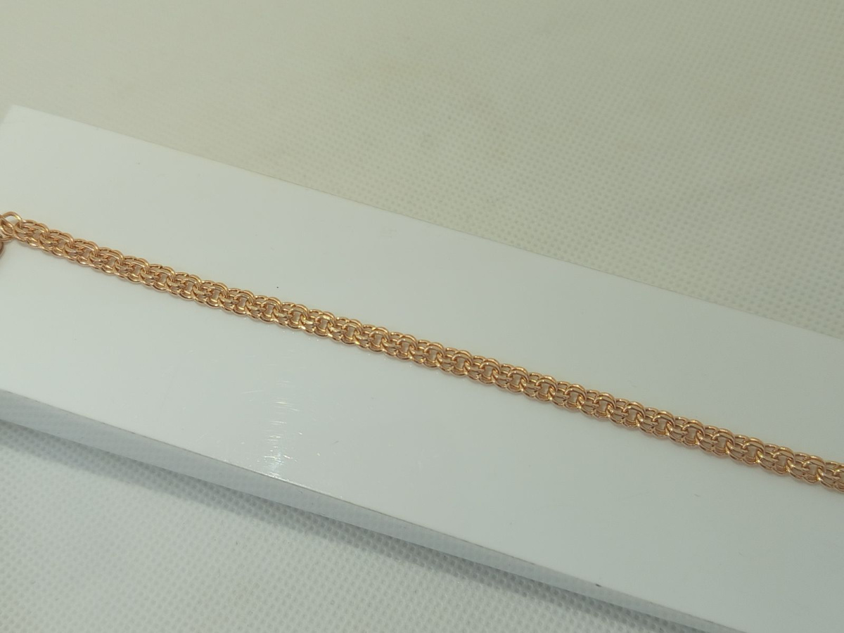 НБ 12-316ПГ БРАСЛЕТ ПУСТОТЕЛЫЙ (Au 585)