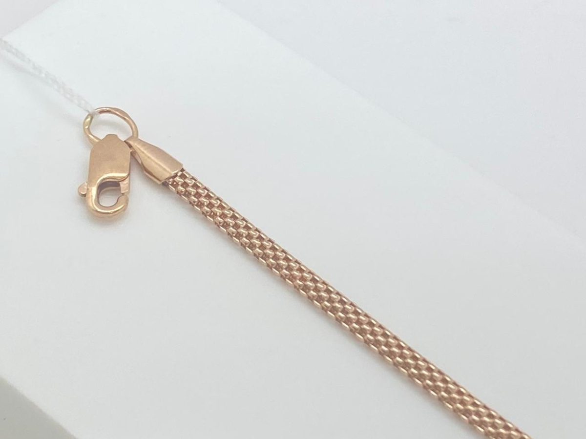 БРАСЛЕТ ПУСТОТЕЛЫЙ Фантазия (Au 585)