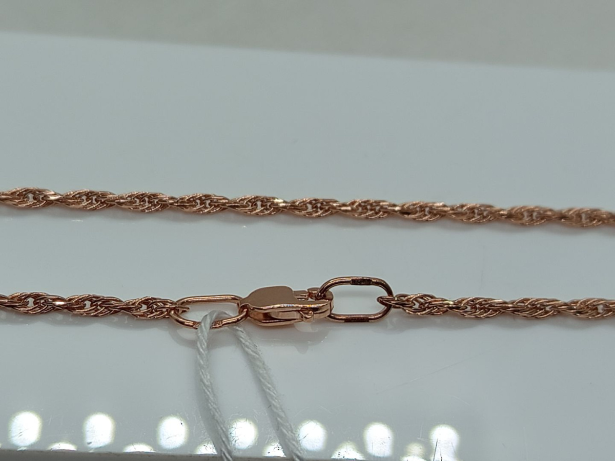 ЦЛВР585 ЦЕПЬ ПОЛНОВЕСНАЯ Веревка (Au 585)