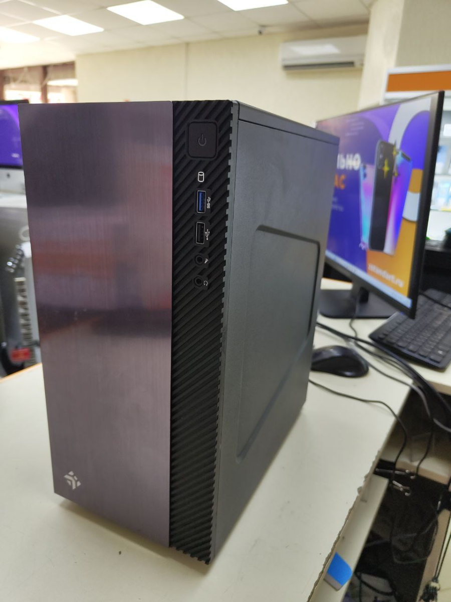 Системный блок DEXP; Core i3-10100, HD Graphics, 8 Гб, 250 Гб, Нет