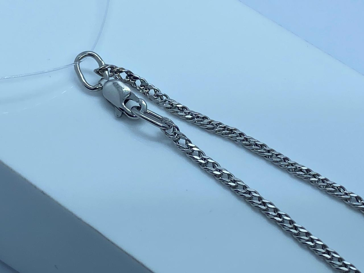 ЦЕПЬ ПУСТОТЕЛАЯ Ромб двойной (Au 585)