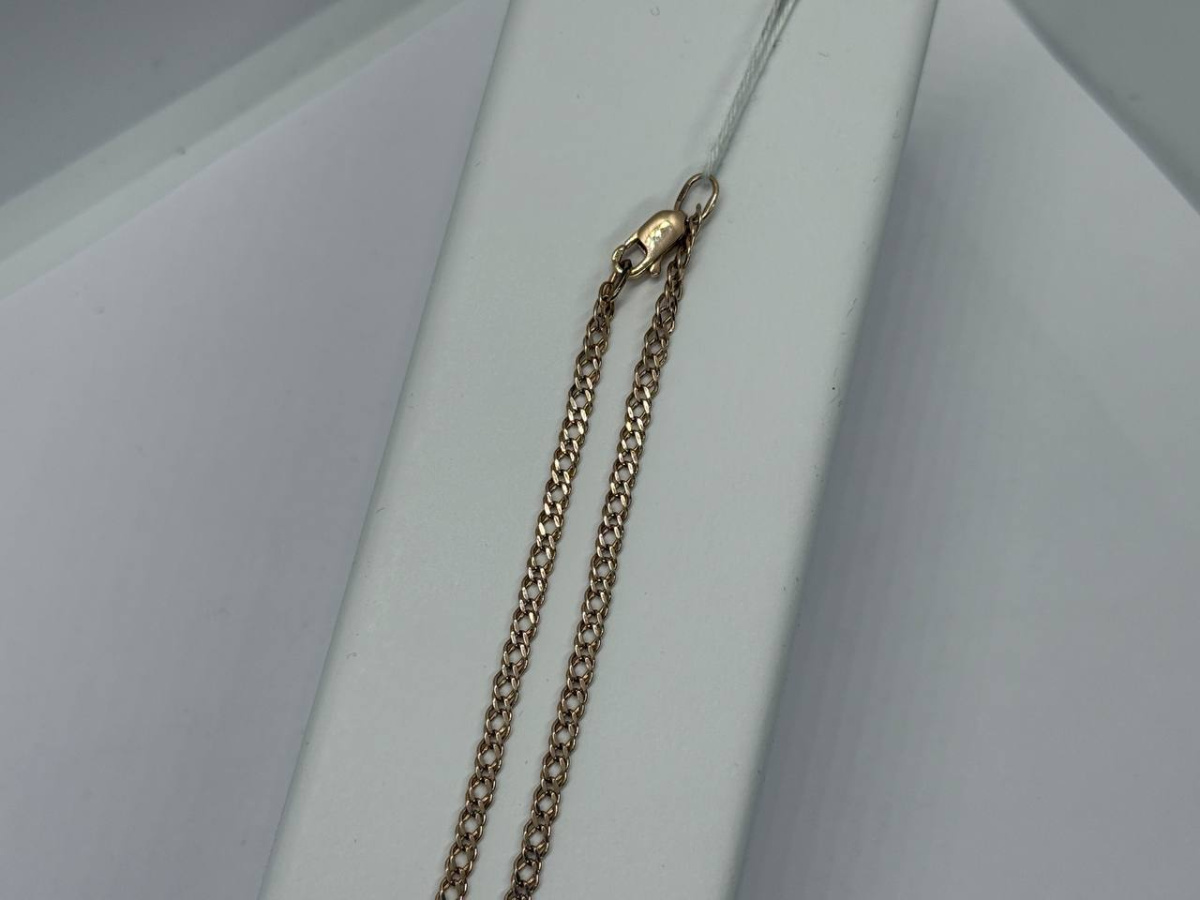 ЦЕПЬ ПОЛНОВЕСНАЯ Ромб двойной (Au 585)