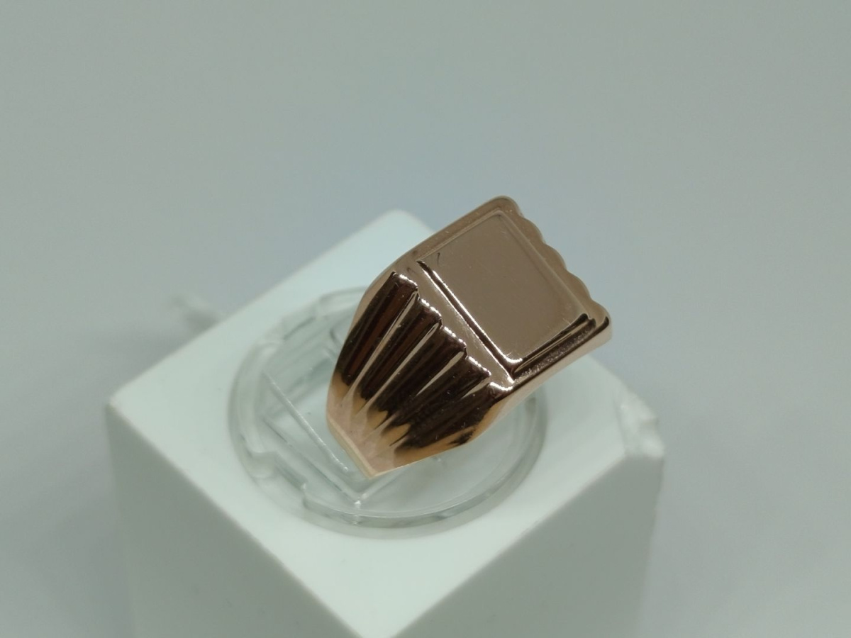 ПЕЧАТКА БЕЗ КАМНЯ (Au 583)