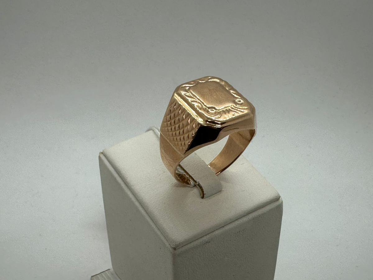 ПЕЧБКМ583 ПЕЧАТКА БЕЗ КАМНЯ (Au 583)