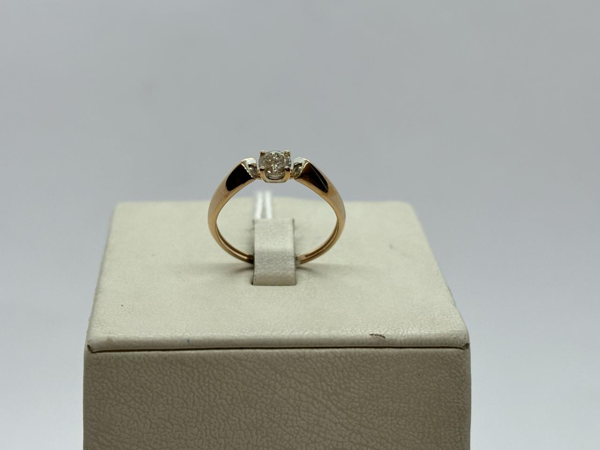 КОЛЬЦО БРИЛЛИАНТ Au 585