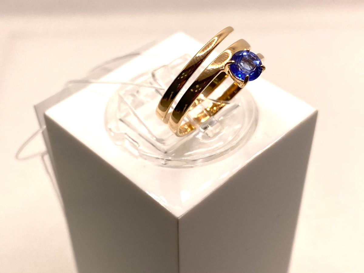 КОЛЬЦО С КАМНЕМ (Au 585)