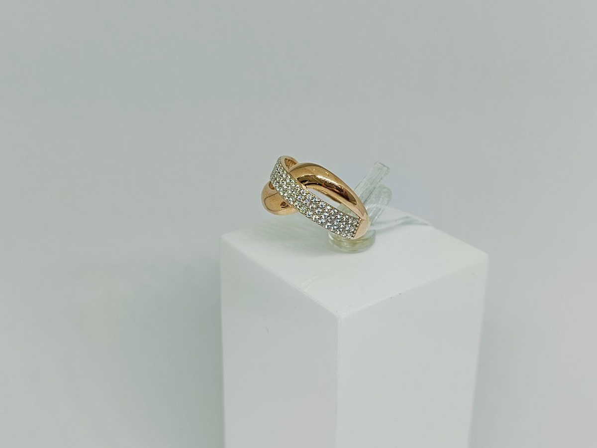 КОЛКМИ585 КОЛЬЦО С КАМНЯМИ (Au 585)