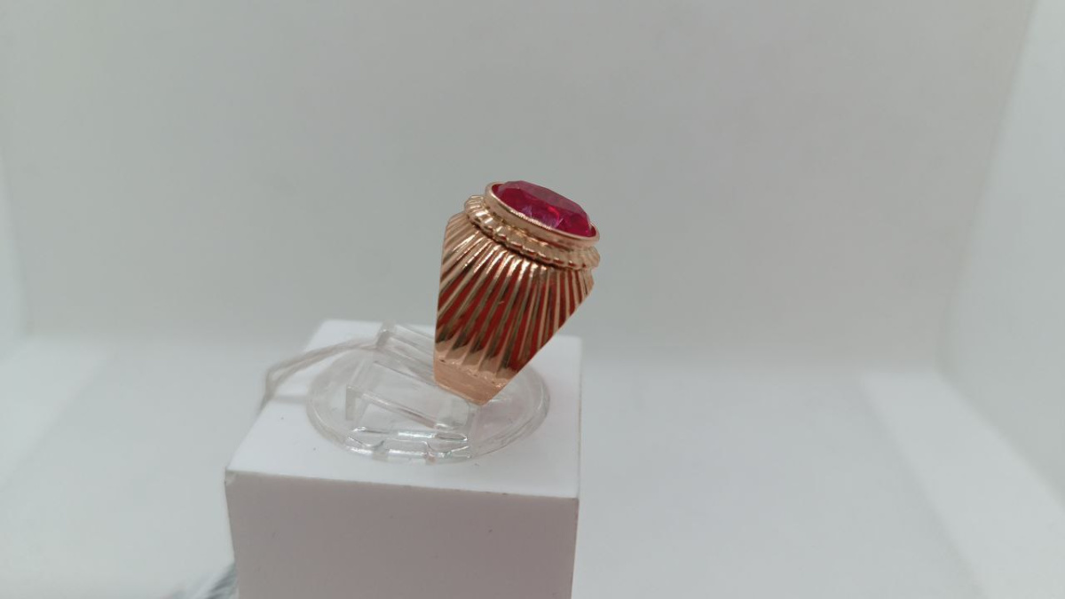 КОЛЬЦО С КАМНЕМ (Au 583)