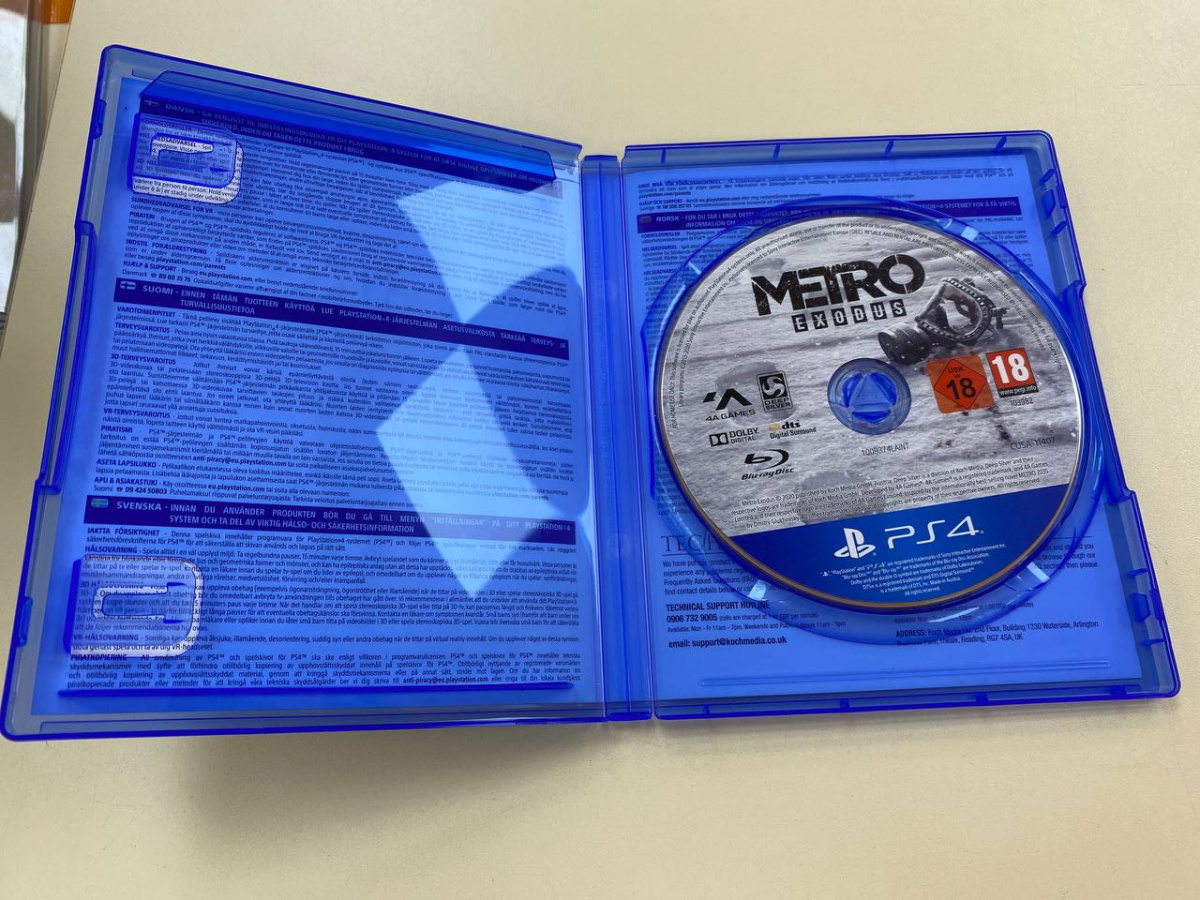 Игра Playstation 5 Metro Exodus