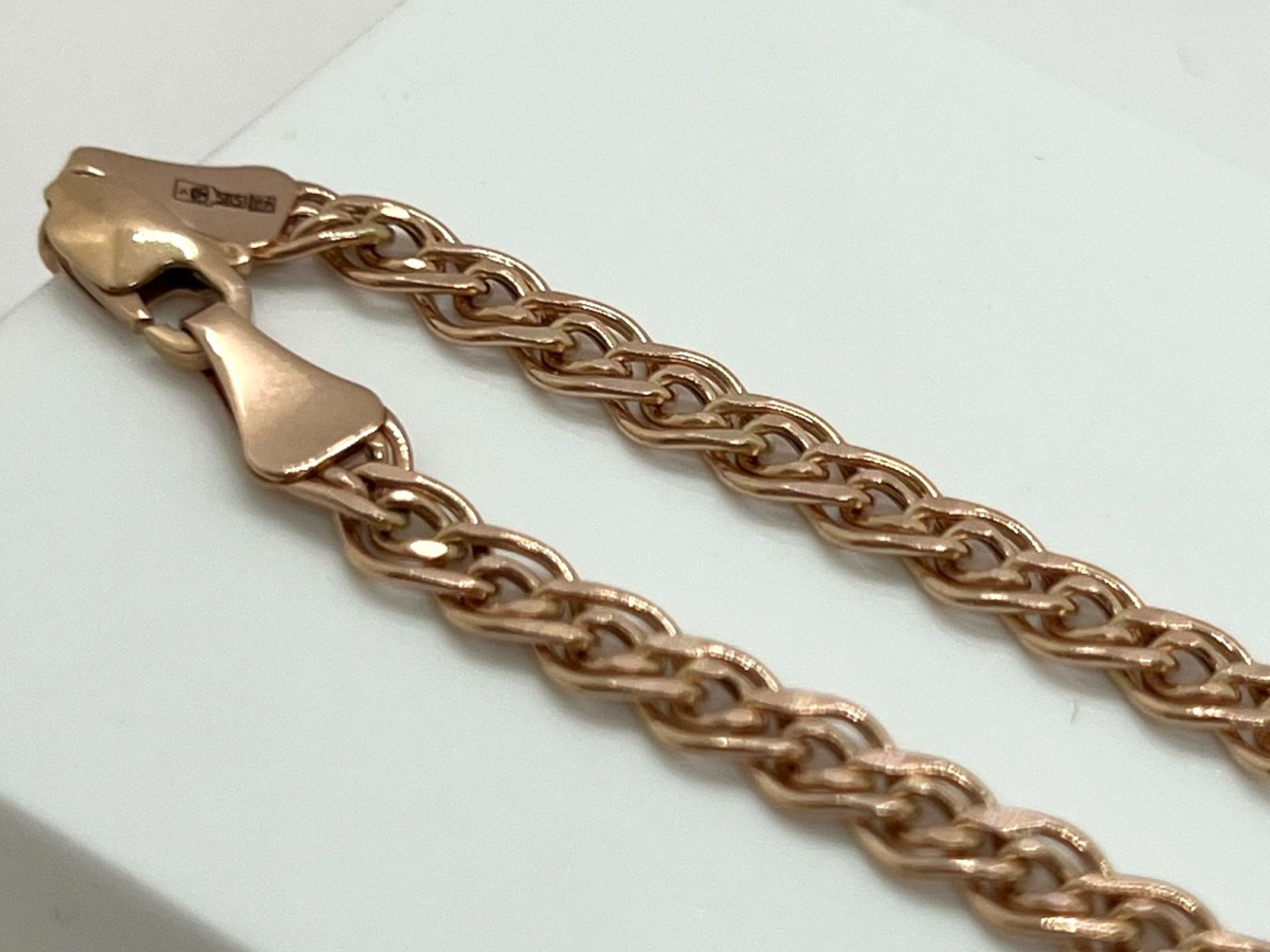 ЦЕПЬ ПУСТОТЕЛАЯ Нона (Au 585)