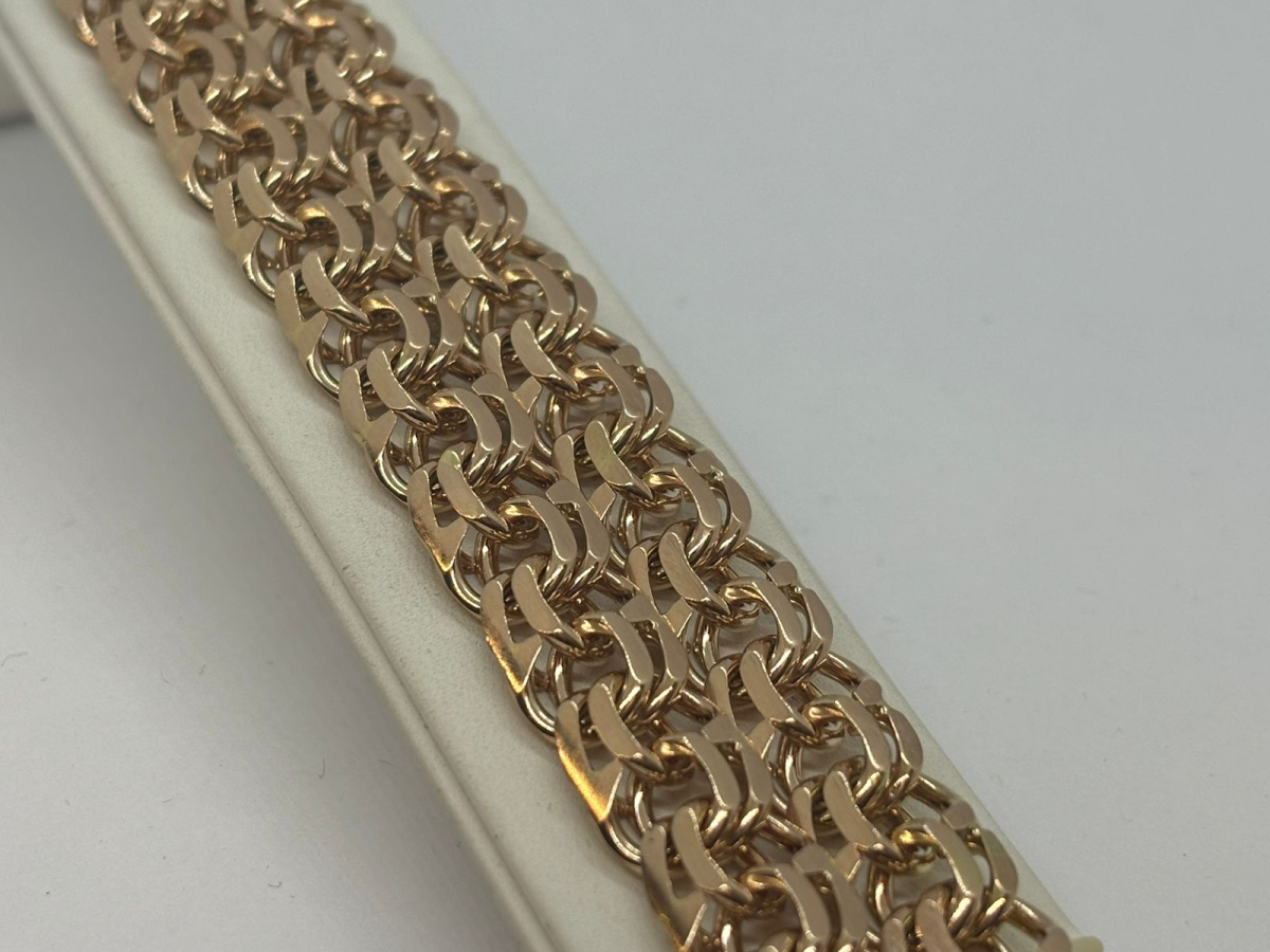 ЦЛБС585 ЦЕПЬ ПОЛНОВЕСНАЯ Бисмарк (Au 585)