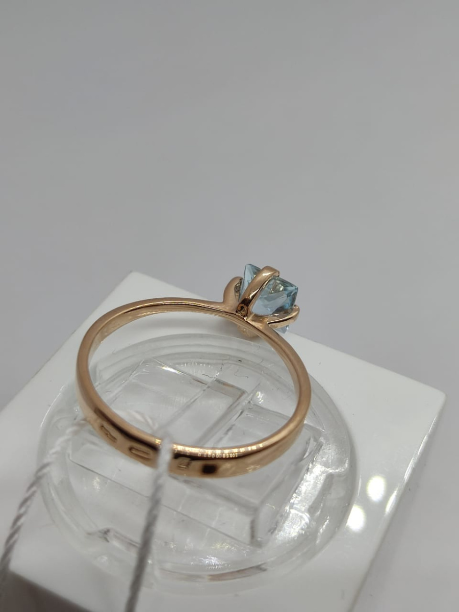 КОЛКМ585 КОЛЬЦО С КАМНЕМ (Au 585)