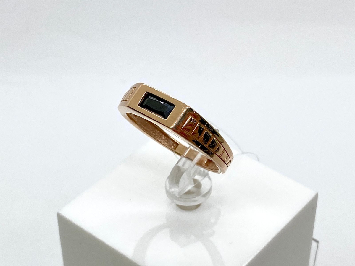 ПЕЧАТКА С КАМНЕМ (Au 585)