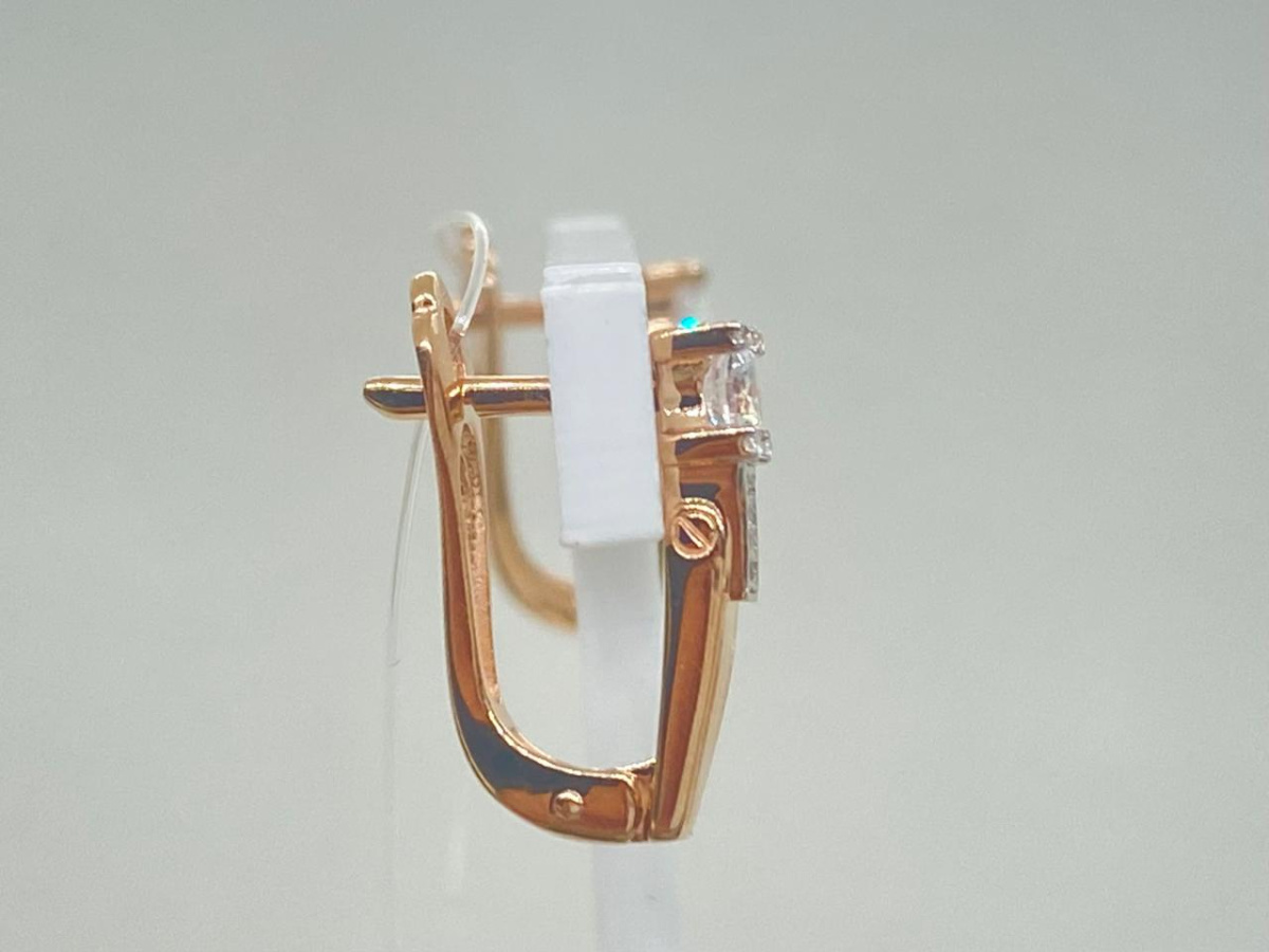 СЕРЬГИ С КАМНЯМИ (Au 585)