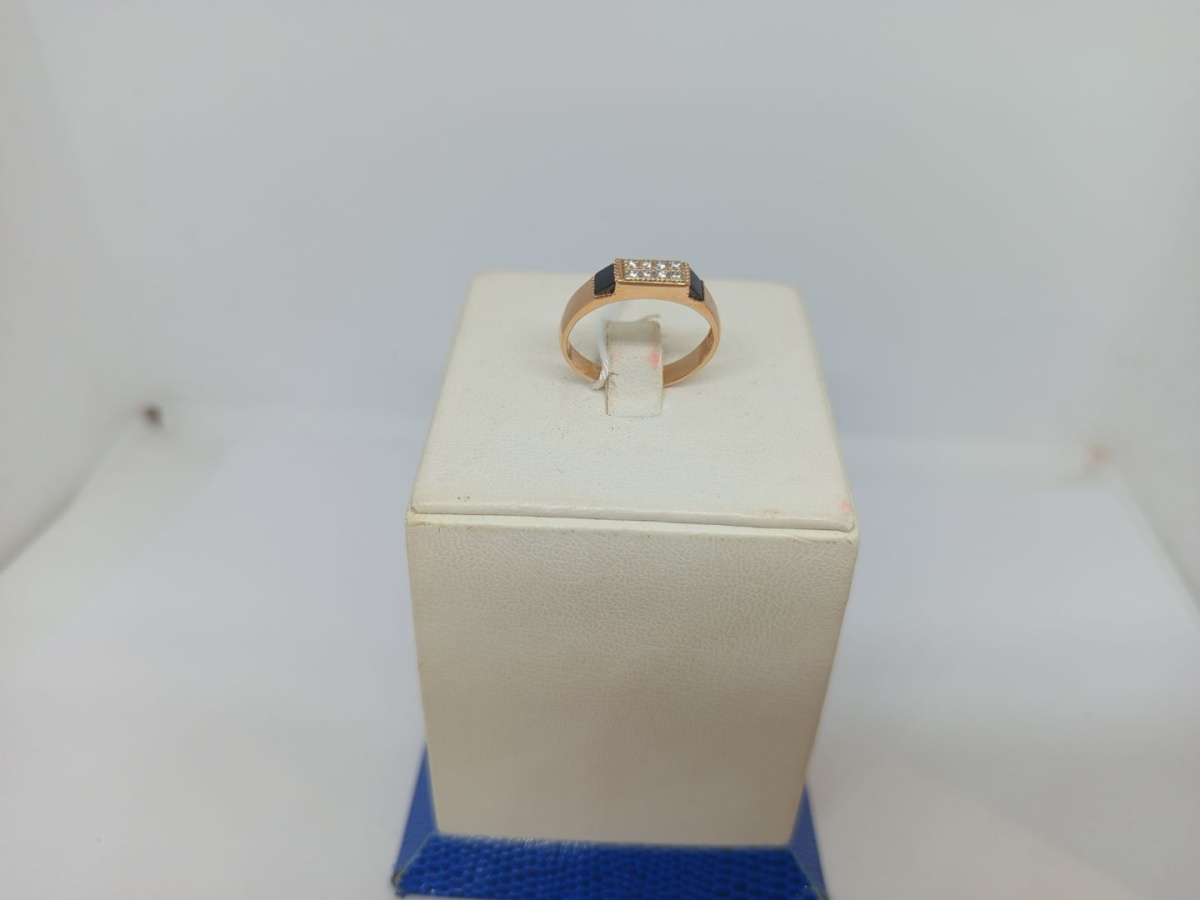 ПЕЧКМИ585 ПЕЧАТКА С КАМНЯМИ (Au 585)