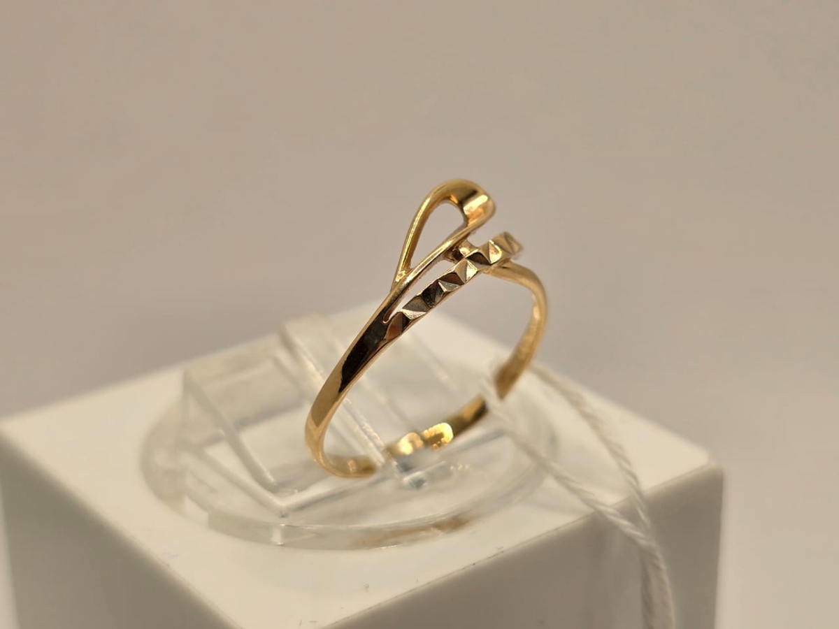 КОЛБКМ585 КОЛЬЦО БЕЗ КАМНЯ (Au 585)