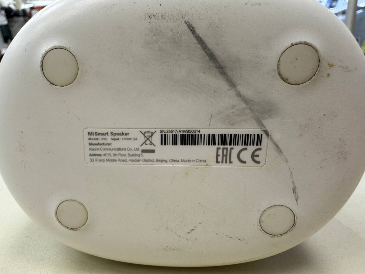 Портативная акустика Xiaomi XIAOMI Mi Smart Speaker L09G;