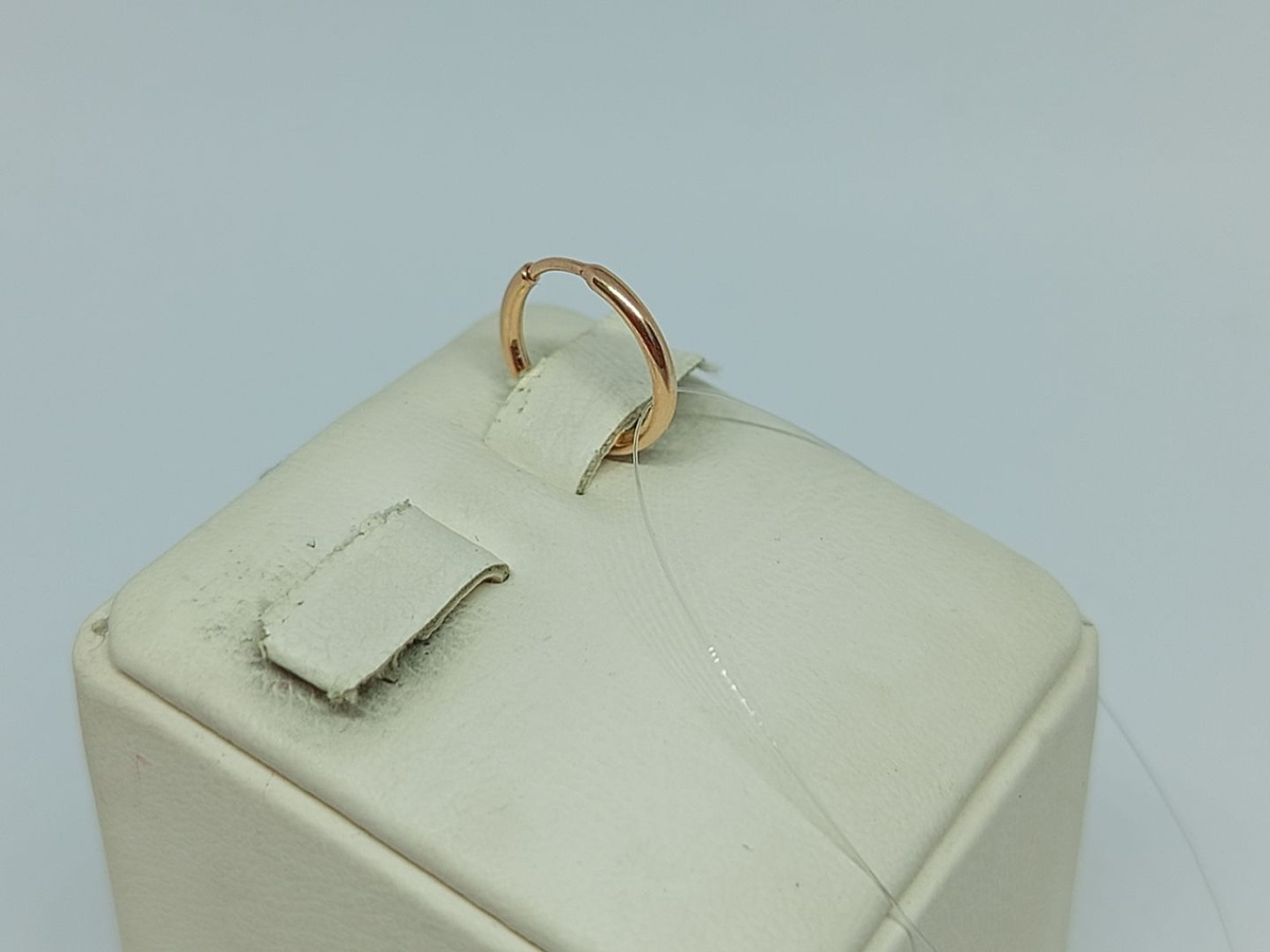 СЕРЬГИ серьга без камня (Au 585) СЕРЬГИ серьга без камня (Au 585)