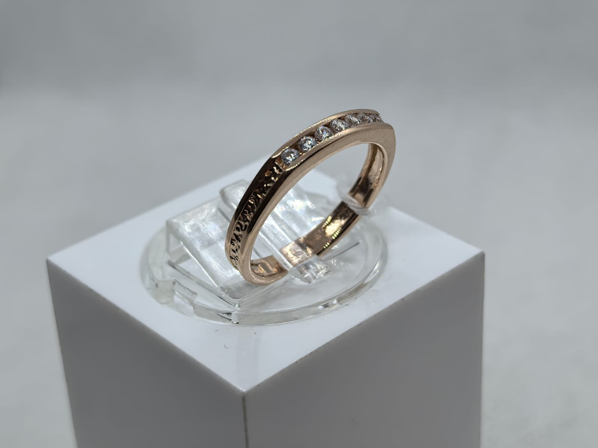 КОЛКМИ585 КОЛЬЦО С КАМНЯМИ (Au 585)