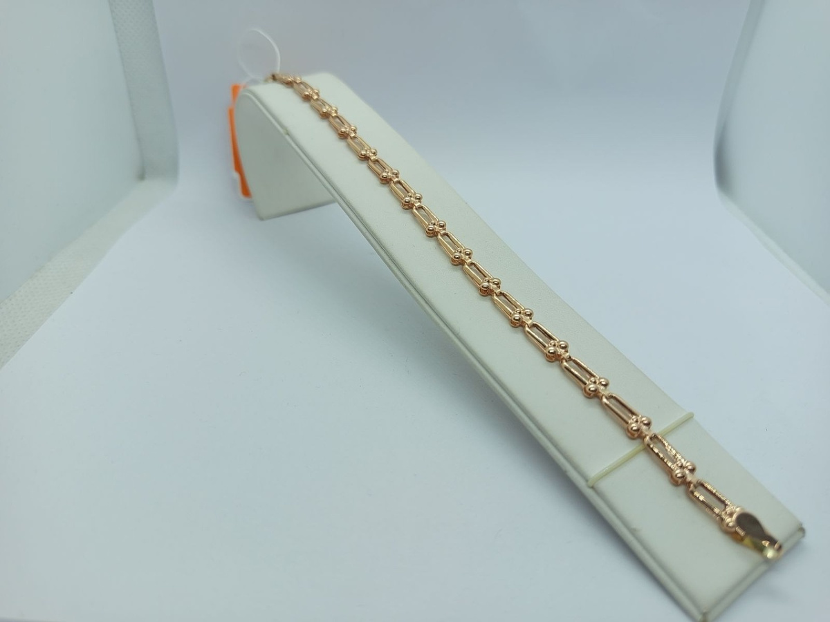 022117 БРАСЛЕТ ЖЕСТКИЙ без камня (Au 585)