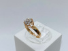 01-7671 КОЛЬЦО С КАМНЯМИ (Au 585)