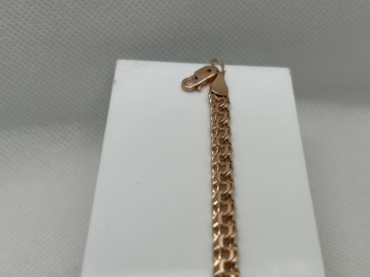 670008023 БРАСЛЕТ ПУСТОТЕЛЫЙ Бисмарк (Au 585) 670008023 БРАСЛЕТ ПУСТОТЕЛЫЙ Бисмарк (Au 585)