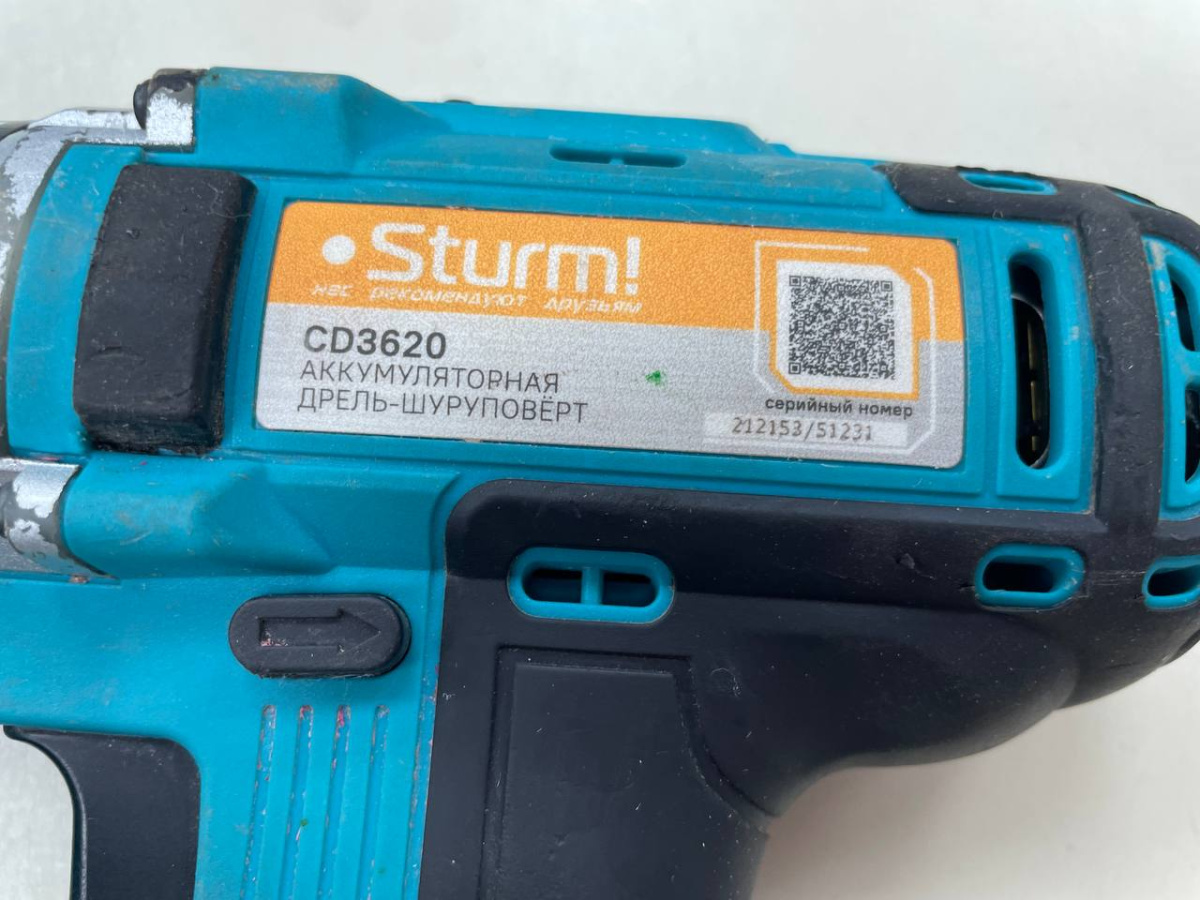 Шуруповерт Sturm! CD3620
