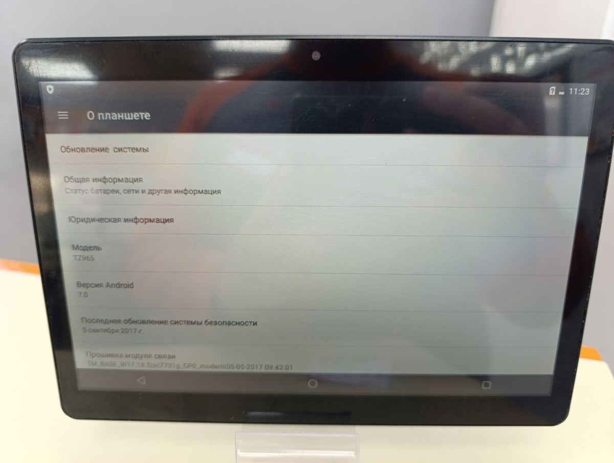 Планшет Irbis TZ965